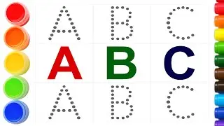 ABC Writing Practice for Kids | ABC Song | Phonic Alphabets for Toddlers | Preschool Learning Video