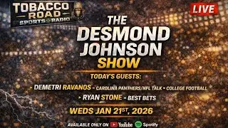The Desmond Johnson Show - LIVE Weds Jan 21st 2026