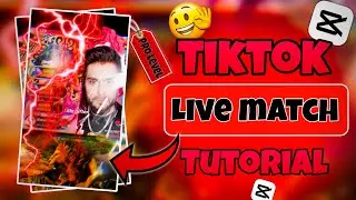 TikTok Live Pk Match Video Editing || Capcut Main TikTok Live Match Ki Video Edit Krna Ka Trika 