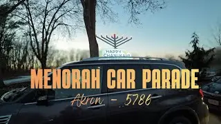 Menorah Car Parade - Akron, OH | Chanukah 2025 - 5786