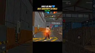 🔥 POCO X3 Pro Secret Sensitivity = 100% Headshots in Free Fire! 😱💥