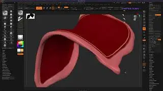 Part 62 texturing big saddle blanket in Zbrush