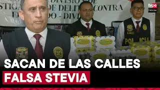 Así un clan familiar producía y envasaba falsa stevia en un laboratorio clandestino