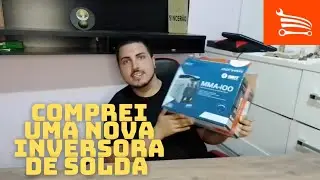 Comprei uma inversora de solda AWT MMA-100 NA @Lojadomecanico   #unboxing