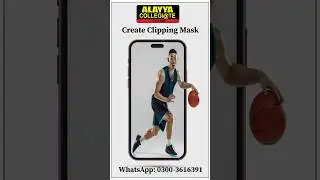 How to Use Clipping Mask Photoshop | The Alayya Collegiate | #adobe_photoshop #photoshop #excel