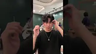 ✂️ Hair Styling Tutorial: Perfecting the 6:4 Parting! 🔥 #shorts