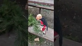 Monster marionette puppet step by step ..show