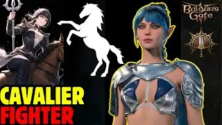 LEVEL 20 CAVALIER Fighter Mod Build - Baldur's Gate 3
