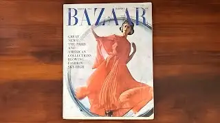 1963 March ASMR Magazine Flip Through: Harper's Bazaar Melvin Sokolsky Famous Bubble Cover