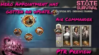 NEW Hero Appointment | Air Commander | State of Survival PTR | Pink Venom