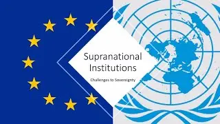 Наднациональные институты и вызовы суверенитету