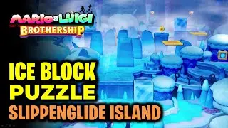 Slippenglide Island - Solve Ice Block Puzzle to Reach the Lighthouse | Mario & Luigi Brothership