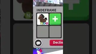 WFL i traded my neon horse #shorts #adoptme #roblox #fyp