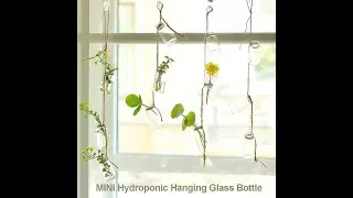 MULTI PURPOSE HANGING VASES WEDDING DECOR, DIY VASE, HYDROPONICS VASE, 27 PIECE SMALL GLASS VASE