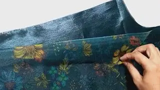 Organza Ke Neeche Inner Stitch Karna Sikhein | Full Guide for Beginners