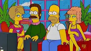 HOMERO Y NED FLANDERS SE CASAN EN LAS VEGAS LOS SIMPSON