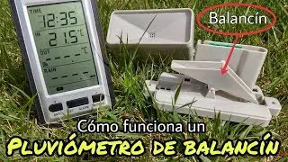 CÓMO FUNCIONA UN PLUVIÓMETRO DIGITAL INALÁMBRICO