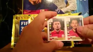 Panini Fifa 365 packs opening #1