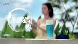 Biore UV Aqua Rich Sunscreen | Sunscreen ringan untuk sehari-hari #feelslightstaybright