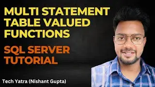 Multi-Statement Table-Valued Functions in SQL Server