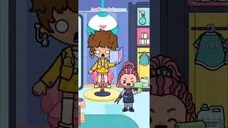 Aha World Game &hearts;️ Peinado nuevo #shorts #ahaworld #tocaboca #avatarworld