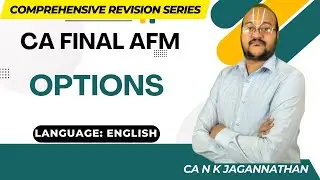 05. Options &ndash; Derivatives - Concepts & Q & A | CA FINAL AFM | Full Revision Sept'25 & Jan'26 | ICAI
