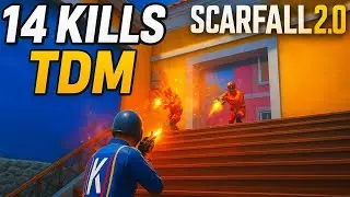 INSANE 14 KILLS in Scarfall 2.0 TDM | Best Gameplay Ever 🔥 | Scarfall Battle Royale