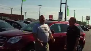 Mark With His New 2012 Chevy Equinox Progressive Chevrolet Massillon Canton Ohio