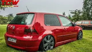 VW Golf MK4 GTI Bagged on Mercedes Rims Tuning Story by Antonia