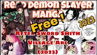 Read Demon Slayer Manga 2023 for Free latest after swordsmith Village arc.