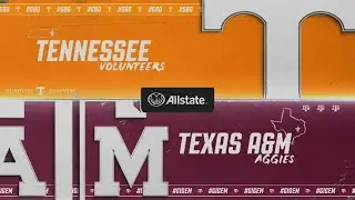CFB 26 #22 Tennessee V #20 Texas A&M WEEK 1 YEAR 1
