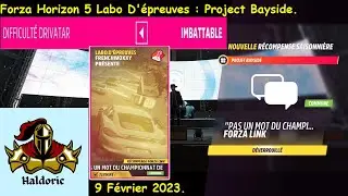 Forza Horizon 5 (FH5) Labo D'&eacute;preuves : Project Bayside. Frenchwoxxy Pr&eacute;sente.