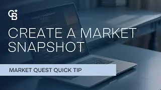 Create a Market Snapshot in Market Quest / Quick Tip