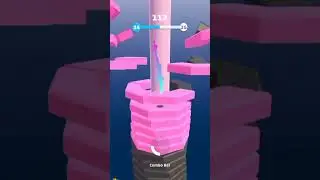 helix jump ball game/ stack ball game #short #video #vairal