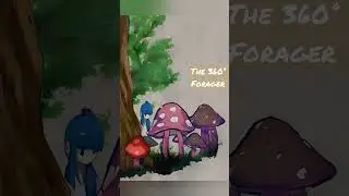 Smooth / Mushroom Transformation Art to Anime #shorts
