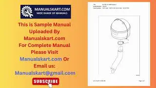 Bobcat T40140 Telehandler Parts Catalog Manual PDF | Manualskart.com