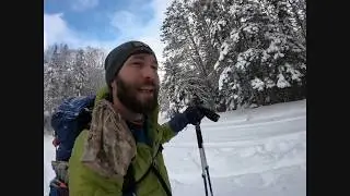 MT BIGELOW 2019 winter hiking overnight