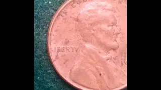 1957-D 'BIE' Error Wheat Penny