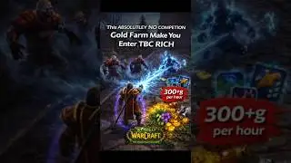 NO COMPETITION SOLO Gold Farm Make You RICH Before TBC! #tbc #worldofwarcraft #wowclassic