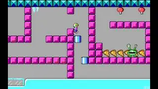 Let's Quickly Play Commander Keen 1: Marooned on Mars 07: Last Best Shrine