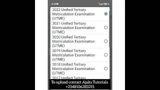 HOW TO CONFIRM IF YOUR OLEVEL IS UPLOADED ON JAMB CAPS