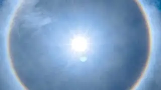 Sun Halo . An interesting Natural Phenomenon