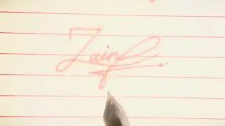 Zain Name signature @ZA signature maker 