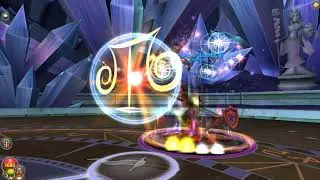 Wizard101 Magus (30) Storm PVP: Wild bolt spam