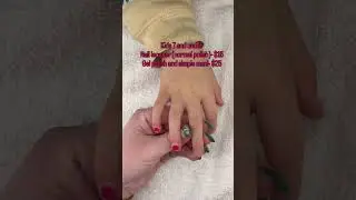 Cutest Claw Crew birthday girl🫶🏻 #nailart #nails #nailtech #kidsnails