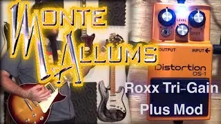 Boss DS-1 With Monte Allums Roxx Tri-Gain Plus Modification