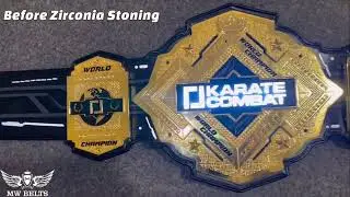 karate Combat (Light up) Heavyweight Championship Belt by  MW Belts