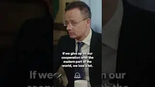 P&eacute;ter Szijj&aacute;rt&oacute;: If we give up on cooperation with the East, it's going to be the people who lose