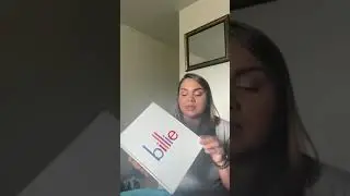 Billie shaving subscription *unboxing*