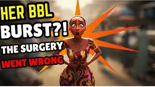 HER BBL BURST?! The Surgery That Went Terribly Wrong | African folktale